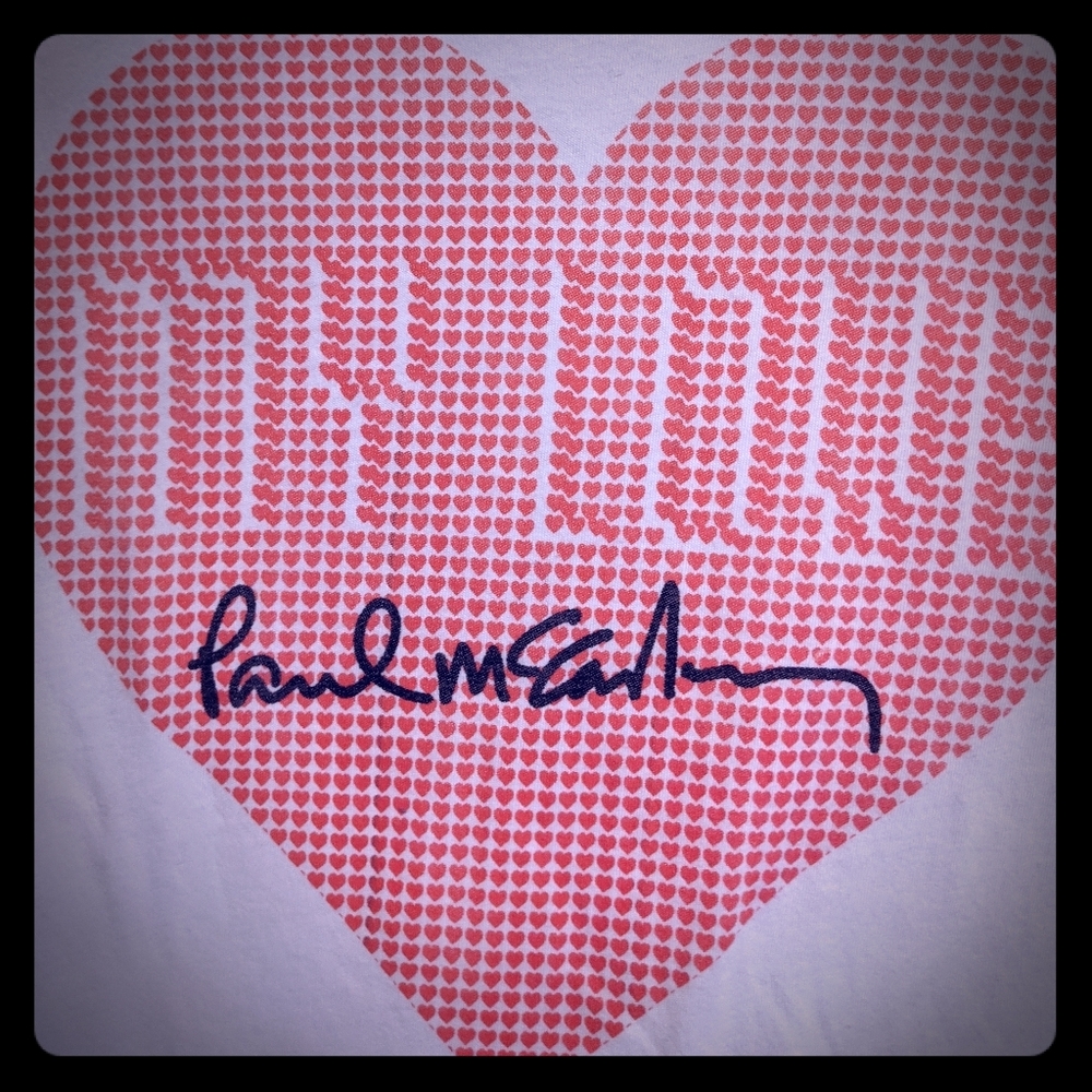 Paul McCartney Baby Doll Tee L